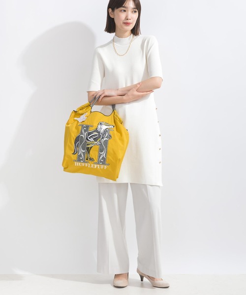 Ball&Chain（ボールアンドチェーン）の「[Ball&Chain×WIZARDUNG WORLD]shopping bag-Harry Potter(M)（エコバッグ/サブバッグ・レディース・ネイビー/ブラウン/グリーン/イエロー・M）」の15枚目の写真