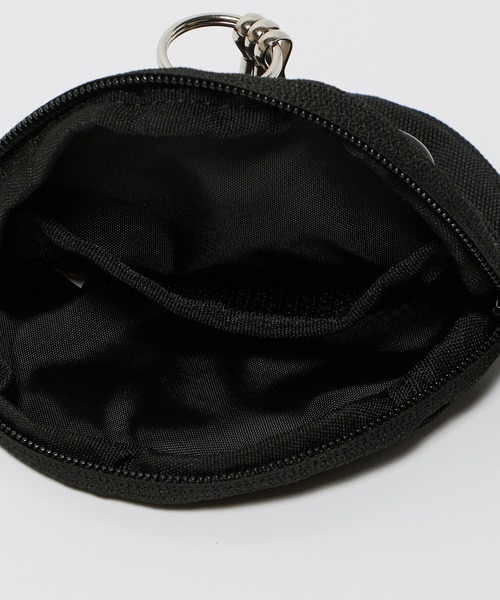 THRASHER（スラッシャー）の「THRASHER/スラッシャー Circle Multi Case マルチケース カラビナ付 2026新作 再入荷（ポーチ・メンズ・ブラック系1/ブラック系2/レオパード・FREE）」の8枚目の写真