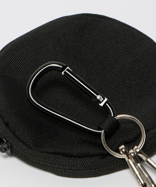 THRASHER（スラッシャー）の「THRASHER/スラッシャー Circle Multi Case マルチケース カラビナ付 2026新作 再入荷（ポーチ・メンズ・ブラック系1/ブラック系2/レオパード・FREE）」の6枚目の写真