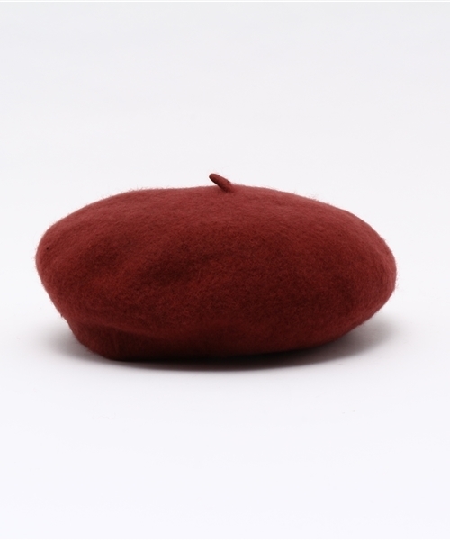 salut!（サリュ!）の「ｳｰﾙMIXﾍﾞﾚｰ帽（ハンチング/ベレー帽・レディース・オレンジ/ネイビー/ベージュ/ブラック/ライトグレー/ダークグレー・FREE）」の6枚目の写真