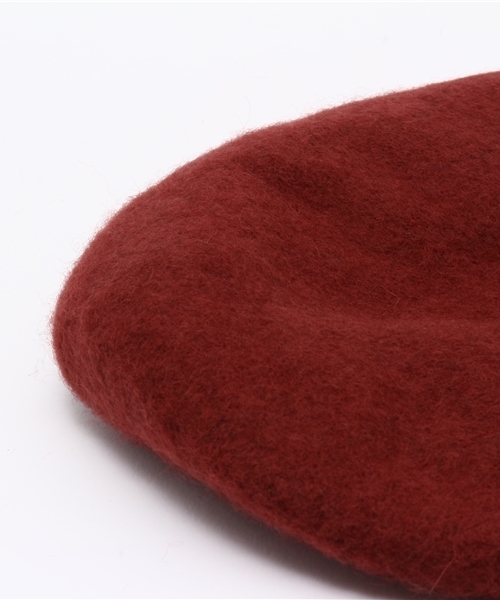 salut!（サリュ!）の「ｳｰﾙMIXﾍﾞﾚｰ帽（ハンチング/ベレー帽・レディース・オレンジ/ネイビー/ベージュ/ブラック/ライトグレー/ダークグレー・FREE）」の9枚目の写真