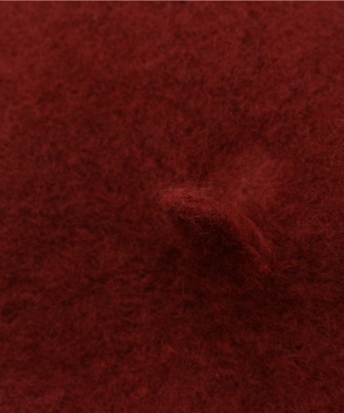 salut!（サリュ!）の「ｳｰﾙMIXﾍﾞﾚｰ帽（ハンチング/ベレー帽・レディース・オレンジ/ネイビー/ベージュ/ブラック/ライトグレー/ダークグレー・FREE）」の12枚目の写真