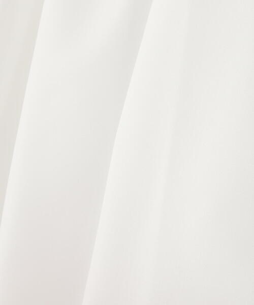 N.（N. Natural Beauty Basic）（エヌエヌナチュラルビューティーベーシック）の「◆シャーリングノースリブラウス（シャツ/ブラウス・レディース・ホワイト/ブルー/グレー・MEDIUM）」の10枚目の写真