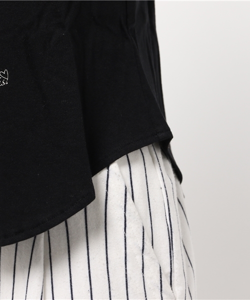 SIMONE LIST(シモーヌリスト)の「C/R長袖プリントTシャツ(Tシャツ/カットソー・レディース・レッド/アイボリー/ブラック・38)」の9枚目の写真