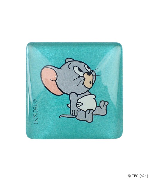 Tom＆Jerry（トムアンドジェリー）の「【公式】TOM and JERRY×Flapper　フレンズガラスクリップ（その他雑貨・レディース・エメラルド/ブルー/レッド/ピンク/ライトグリーン/グリーン/イエロー/オレンジ/ネイビー/パープル・FREE）」の4枚目の写真