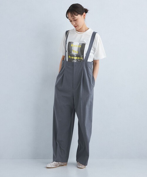 green label relaxing（グリーンレーベルリラクシング）の「フォトプリント Tシャツ（Tシャツ/カットソー・レディース・クリーム/ライトピンク/ライトブルー・FREE）」の12枚目の写真