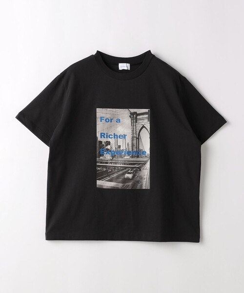 green label relaxing（グリーンレーベルリラクシング）の「フォトプリント Tシャツ（Tシャツ/カットソー・レディース・クリーム/ライトピンク/ライトブルー・FREE）」の20枚目の写真