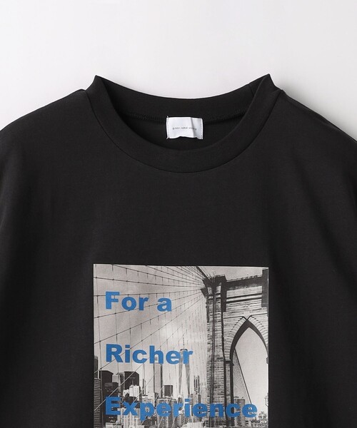 green label relaxing（グリーンレーベルリラクシング）の「フォトプリント Tシャツ（Tシャツ/カットソー・レディース・クリーム/ライトピンク/ライトブルー・FREE）」の22枚目の写真