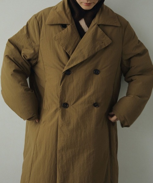 anuke Standcollar DownCoat 38 アイスブルー　コート anuke（アンヌーク）の「anuke Standcollar Down Coat スタンド