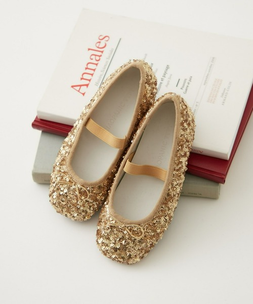 CIAOPANIC TYPY（チャオパニックティピー）の「【24AW新作】【KIDS】スパンコールバレエシューズ（バレエシューズ・キッズ・ブラック/ゴールド/シルバー・18/22/21/20/19）」の11枚目の写真