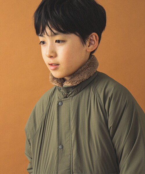 B:MING by BEAMS(ビーミングバイビームス)の「2WAY襟 ライトブルゾン(100~150cm)(ブルゾン・キッズ・オリーブ/ブルー系その他2・100/110/120/130/140/150)」の12枚目の写真