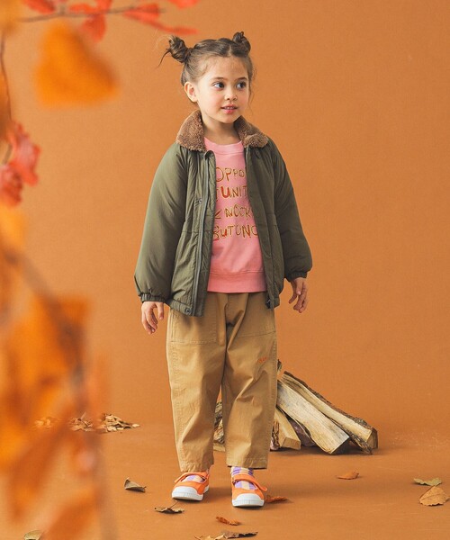 B:MING by BEAMS(ビーミングバイビームス)の「2WAY襟 ライトブルゾン(100~150cm)(ブルゾン・キッズ・オリーブ/ブルー系その他2・100/110/120/130/140/150)」の15枚目の写真