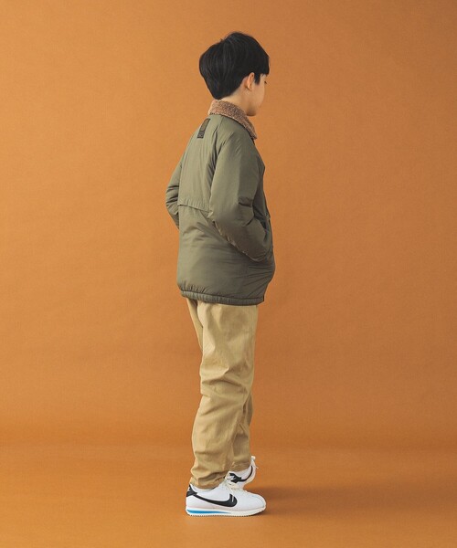 B:MING by BEAMS(ビーミングバイビームス)の「2WAY襟 ライトブルゾン(100~150cm)(ブルゾン・キッズ・オリーブ/ブルー系その他2・100/110/120/130/140/150)」の20枚目の写真