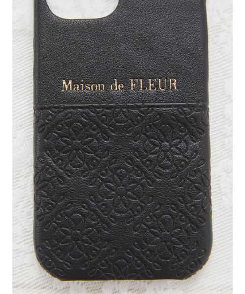 Maison de FLEUR（メゾンドフルール）の「FLEURモノグラムアイフォン15ケース（スマホケース/カバー・レディース・ピンクベージュ/ライトベージュ/ブラック・FREE）」の20枚目の写真