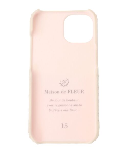 Maison de FLEUR（メゾンドフルール）の「FLEURモノグラムアイフォン15ケース（スマホケース/カバー・レディース・ピンクベージュ/ライトベージュ/ブラック・FREE）」の22枚目の写真