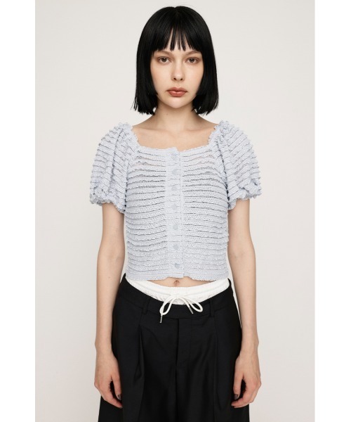トップス Lure you in  PUFF FRILL POLOSHIRT ブランド通販サイトをすべて FRILL PUFF in you Lure 新着