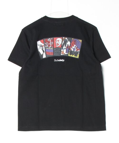 Subciety（サブサエティ）の「Five lights TEE（Tシャツ/カットソー・メンズ・ホワイト/ブラック/バーガンディー/グリーン/ブラウン/スミクロ・XX-LARGE/X-LARGE/LARGE/MEDIUM/SMALL）」の8枚目の写真