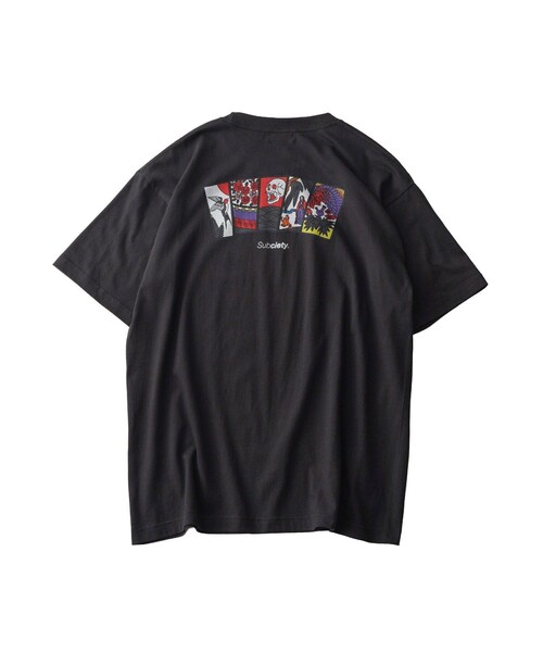Subciety(サブサエティ)の「Five lights TEE(Tシャツ/カットソー・メンズ・ホワイト/ブラック/バーガンディー/グリーン/ブラウン/スミクロ・XX-LARGE/X-LARGE/LARGE/MEDIUM/SMALL)」の16枚目の写真