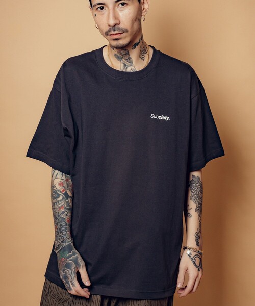 Subciety(サブサエティ)の「Five lights TEE(Tシャツ/カットソー・メンズ・ホワイト/ブラック/バーガンディー/グリーン/ブラウン/スミクロ・XX-LARGE/X-LARGE/LARGE/MEDIUM/SMALL)」の14枚目の写真
