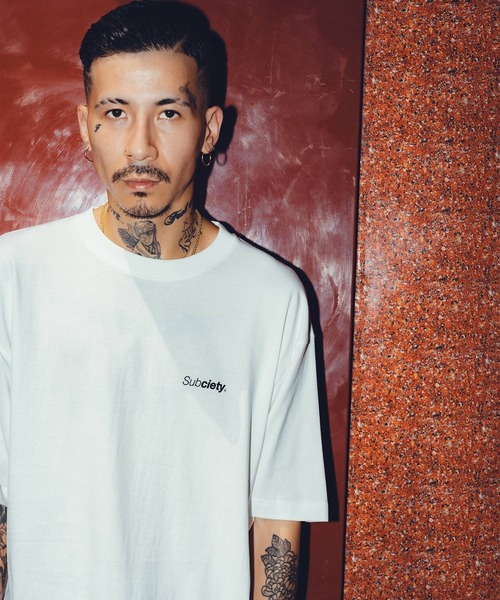 Subciety（サブサエティ）の「Five lights TEE（Tシャツ/カットソー・メンズ・ホワイト/ブラック/バーガンディー/グリーン/ブラウン/スミクロ・XX-LARGE/X-LARGE/LARGE/MEDIUM/SMALL）」の9枚目の写真