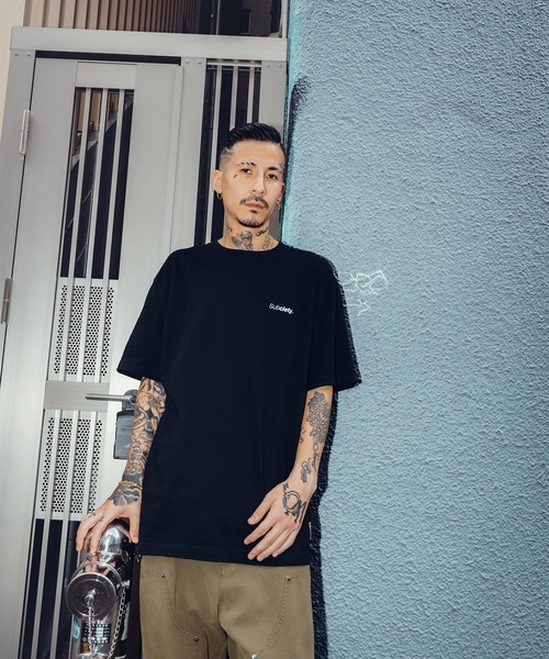 Subciety（サブサエティ）の「Five lights TEE（Tシャツ/カットソー・メンズ・ホワイト/ブラック/バーガンディー/グリーン/ブラウン/スミクロ・XX-LARGE/X-LARGE/LARGE/MEDIUM/SMALL）」の15枚目の写真