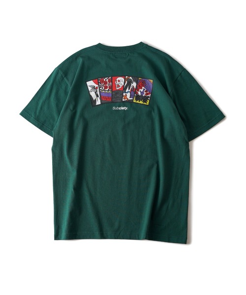 Subciety（サブサエティ）の「Five lights TEE（Tシャツ/カットソー・メンズ・ホワイト/ブラック/バーガンディー/グリーン/ブラウン/スミクロ・XX-LARGE/X-LARGE/LARGE/MEDIUM/SMALL）」の19枚目の写真