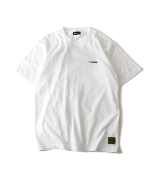 Subciety（サブサエティ）の「Five lights TEE（Tシャツ/カットソー・メンズ・ホワイト/ブラック/バーガンディー/グリーン/ブラウン/スミクロ・XX-LARGE/X-LARGE/LARGE/MEDIUM/SMALL）」の17枚目の写真
