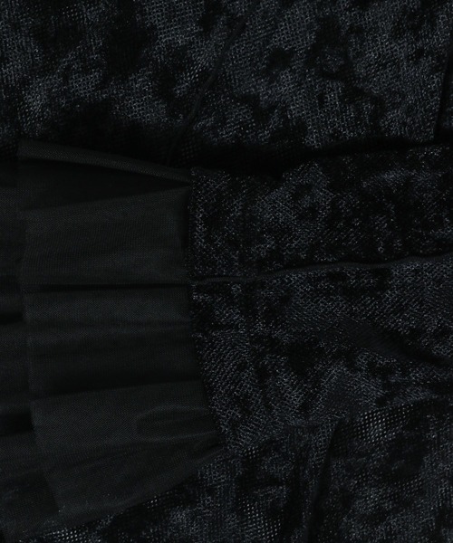 ソデチュールシアーベロアトップス(HARE)（Tシャツ/カットソー）｜HARE（ハレ）