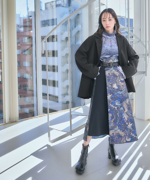 ソデチュールシアーベロアトップス(HARE)（Tシャツ/カットソー）｜HARE（ハレ）