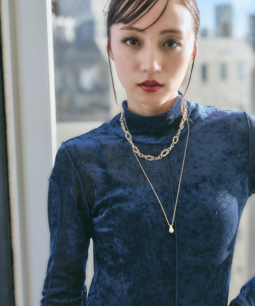 ソデチュールシアーベロアトップス(HARE)（Tシャツ/カットソー）｜HARE（ハレ）