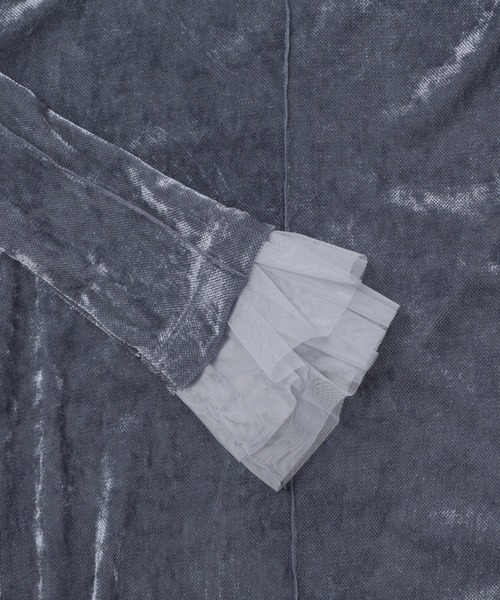 ソデチュールシアーベロアトップス(HARE)（Tシャツ/カットソー）｜HARE（ハレ）