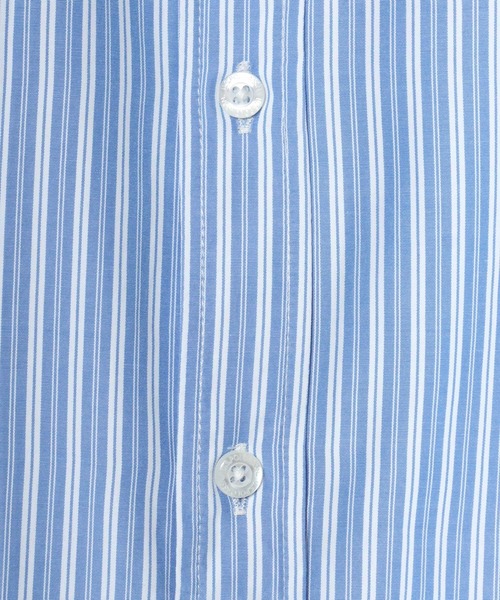 U.S. POLO ASSN.(ユーエスポロアッスン)の「U.S. POLO ASSN./ユーエスポロアッスン オーバーサイズ 無地 ストライプ チェック ロゴ ワンポイント刺繍 レギュラーカラーシャツ/レディース メンズ(シャツ/ブラウス・メンズ・ブルー系その他3/ブルー系その他2/ライトブルー/ブラック/ベージュ系その他/ホワイト系その他/ホワイト/ブラック系その他/ブルー系その他/インディゴブルー・M/LL/L)」の14枚目の写真