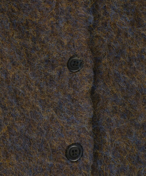 PUBLUX（パブリュクス）の「PUBLUX/パブリュクス モヘア タッチ クルーネックカーディガン　限定展開（カーディガン/ボレロ・レディース・ピンク/ブラウン/ナチュラル/イエロー・ﾌﾘ-）」の17枚目の写真