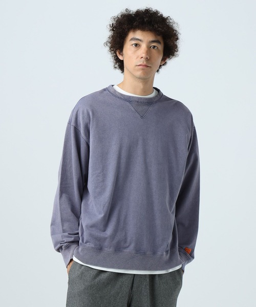BAYFLOW（ベイフロー）の「[セットでお得!]スノーレイヤードプルオーバー（Tシャツ/カットソー・メンズ・オフホワイト/チャコールグレー/イエロー/ネイビー/レッド・MEDIUM/LARGE）」の4枚目の写真