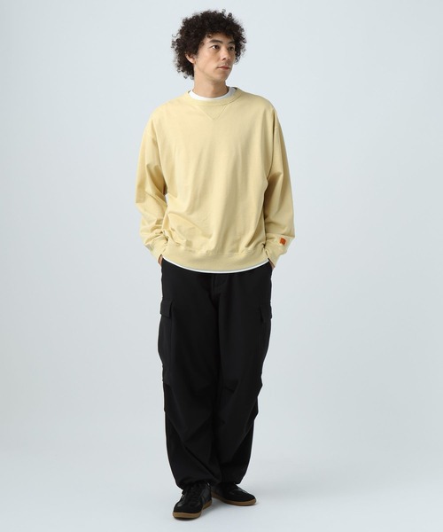 BAYFLOW（ベイフロー）の「[セットでお得!]スノーレイヤードプルオーバー（Tシャツ/カットソー・メンズ・オフホワイト/チャコールグレー/イエロー/ネイビー/レッド・MEDIUM/LARGE）」の9枚目の写真