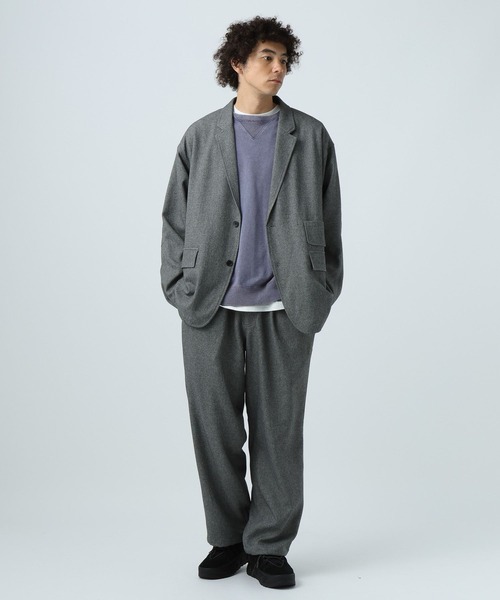 BAYFLOW（ベイフロー）の「[セットでお得!]スノーレイヤードプルオーバー（Tシャツ/カットソー・メンズ・オフホワイト/チャコールグレー/イエロー/ネイビー/レッド・MEDIUM/LARGE）」の10枚目の写真
