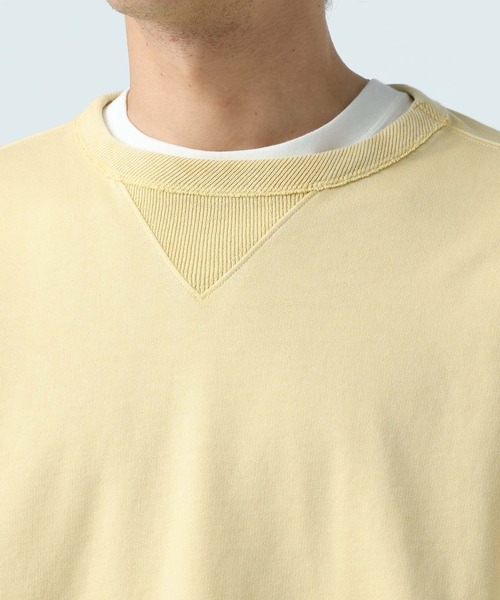 BAYFLOW（ベイフロー）の「[セットでお得!]スノーレイヤードプルオーバー（Tシャツ/カットソー・メンズ・オフホワイト/チャコールグレー/イエロー/ネイビー/レッド・MEDIUM/LARGE）」の14枚目の写真