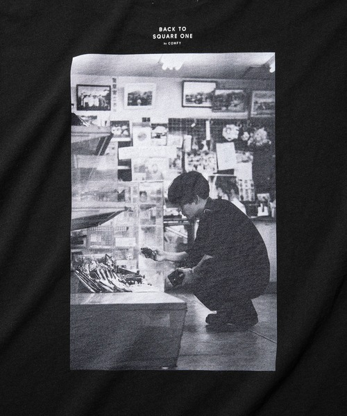 COMFY(コンフィー)の「BACK TO SQUARE ONE "PRIMAVE" TEE(Tシャツ/カットソー・レディース・ホワイト/ブラック・S/M/L/XL)」の15枚目の写真