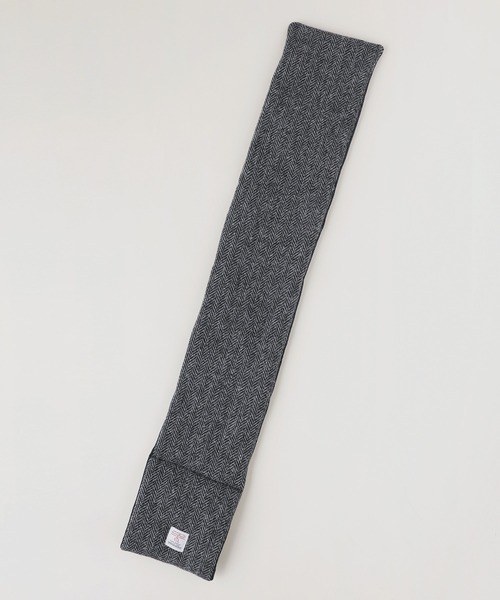 HARRIS TWEED(ハリスツイード)の「Harris Tweed/差し込みショートマフラー(マフラー・メンズ・その他/ブラック系・FREE)」の3枚目の写真