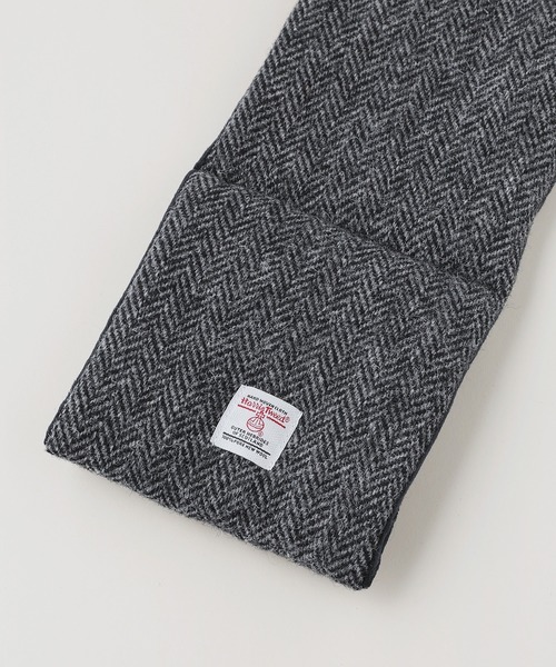 HARRIS TWEED(ハリスツイード)の「Harris Tweed/差し込みショートマフラー(マフラー・メンズ・その他/ブラック系・FREE)」の4枚目の写真