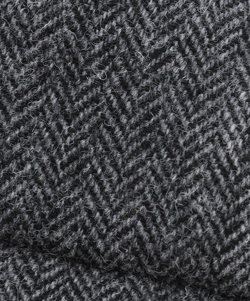 HARRIS TWEED(ハリスツイード)の「Harris Tweed/差し込みショートマフラー(マフラー・メンズ・その他/ブラック系・FREE)」の8枚目の写真