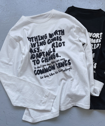 FRAMeWORK | 発泡ロゴロンT(Tシャツ/カットソー)