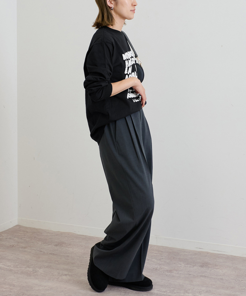 FRAMeWORK（フレームワーク）の「発泡ロゴロンT（Tシャツ