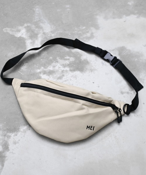 MEI(メイ)の「【MEI メイ】STANDARD MOON SHOULDER ハーフムーン ショルダーバッグ ボディバッグ(ショルダーバッグ・レディース・ブラック/オリーブ/グレー/オフホワイト/ベージュ・FREE)」の4枚目の写真