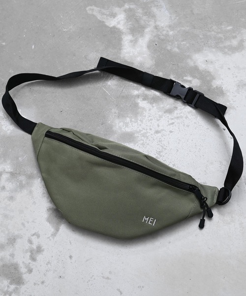 MEI(メイ)の「【MEI メイ】STANDARD MOON SHOULDER ハーフムーン ショルダーバッグ ボディバッグ(ショルダーバッグ・レディース・ブラック/オリーブ/グレー/オフホワイト/ベージュ・FREE)」の5枚目の写真