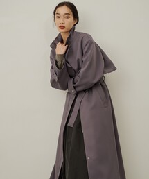 CITY TOKYO | トリプルクロスZIPスタンドコート(トレンチコート)