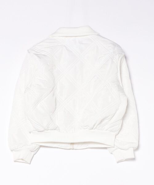urge:(アージコロン )の「【URGE:】キルティング ブルゾン アウター(ブルゾン・レディース・ホワイト・SMALL/MEDIUM/LARGE)」の7枚目の写真
