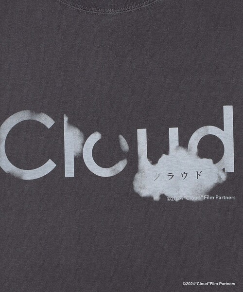 City Ambient Products(シティアンビエントプロダクツ)の「City Ambient Products: 映画『Cloud クラウド』タイトルロゴデザインTシャツ(Tシャツ/カットソー・メンズ・チャコールグレー/ブラック・SMALL/MEDIUM/LARGE/X-LARGE)」の5枚目の写真