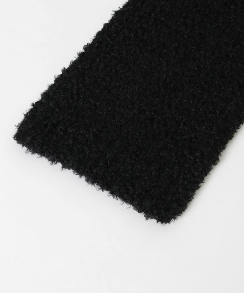 SMELLY（スメリー）の「ボアニットマフラー（マフラー・レディース・グレー/アイボリー/ブラック・-）」の22枚目の写真