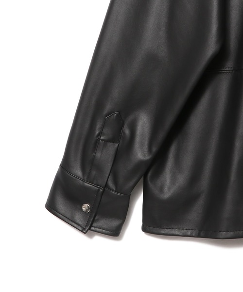 JOURNAL STANDARD フェイクレザーシャツBZ JOURNAL STANDARD フェイクレザーシャツBZ